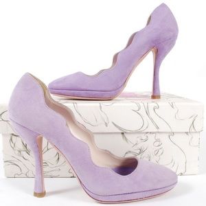 Prada Fairy Glicine Pumps shoes heels lilac lavender